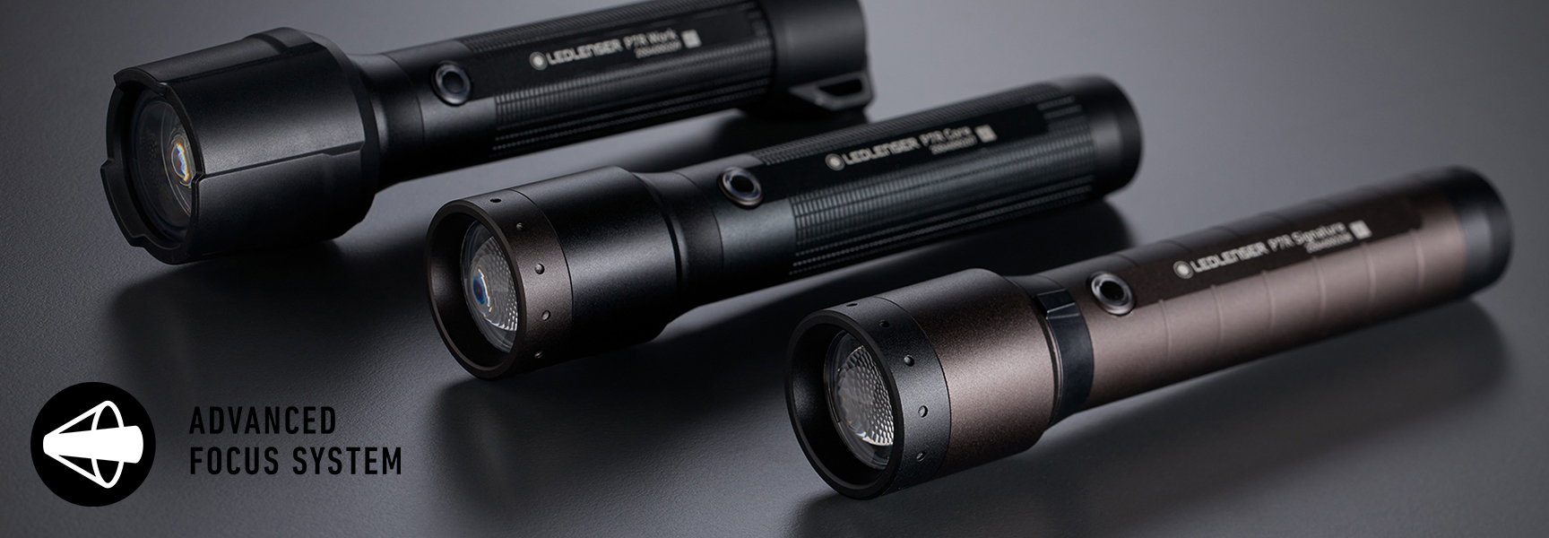 Taschenlampen mit Advanced Focus System