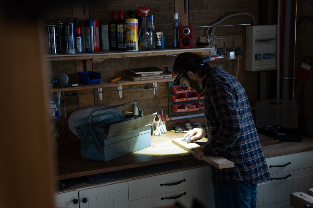 Stirnlmape für Heimwerker