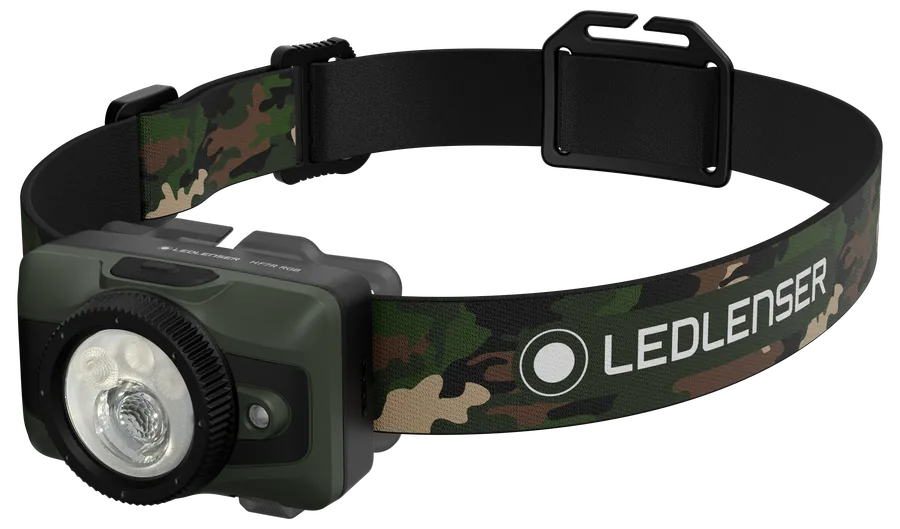 Ledlenser HF7R RGB headlamp in camouflage design
