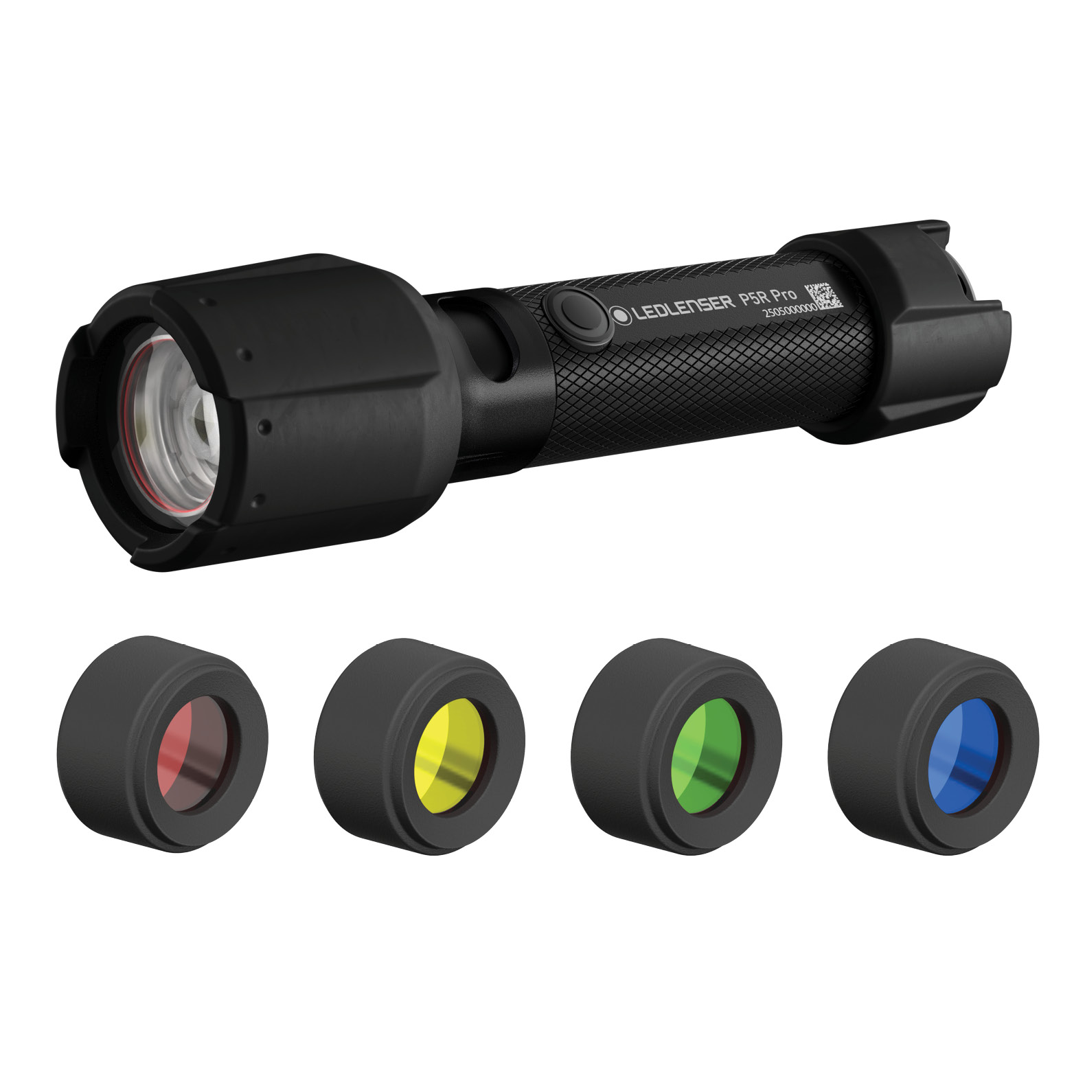 Allround-Taschenlampe P5R Pro und Color Filter Set