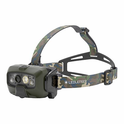 EverActive HL-120 Lampada Frontale A LED 120 Lumen – 2 Sorgenti (Bianca + Rossa), 5 Modalità, Impermeabile IPX4, Alimentazione 1xAA, Fascia Regolabile, Leggera