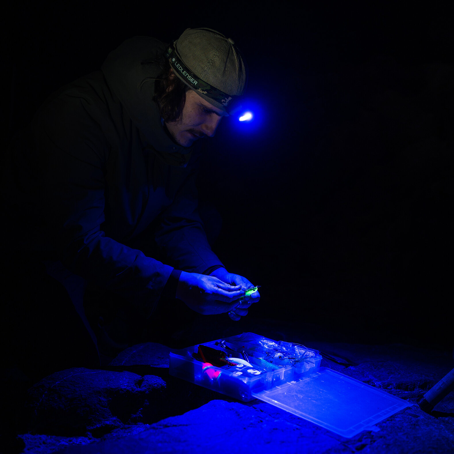 Stirnlampe HF7R RGB