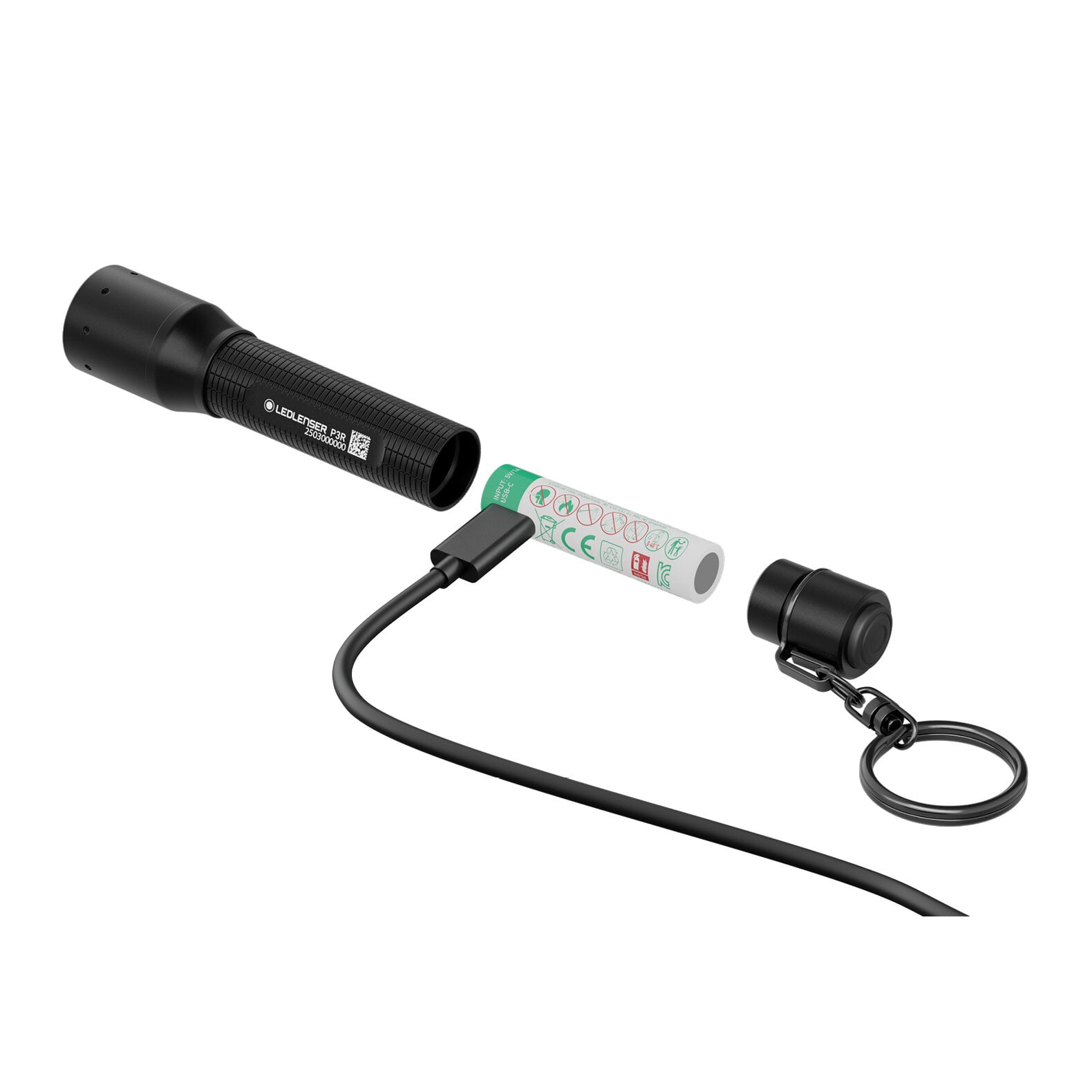 Ledlenser P3 Core | 2021 | Mini lampe torche LED, 90 lm, autonomie 6h, portée de 110 m, 42 g avec pile AAA, résistante à l'eau (IP54), idéale pour la randonnée, la Ledlenser P3 Core | 2021 | Mini lampe torche LED, 90 lm, autonomie 6h, portée de 110 m, 42 g avec pile AAA, résistante à l'eau (IP54), idéale pour la randonnée, la