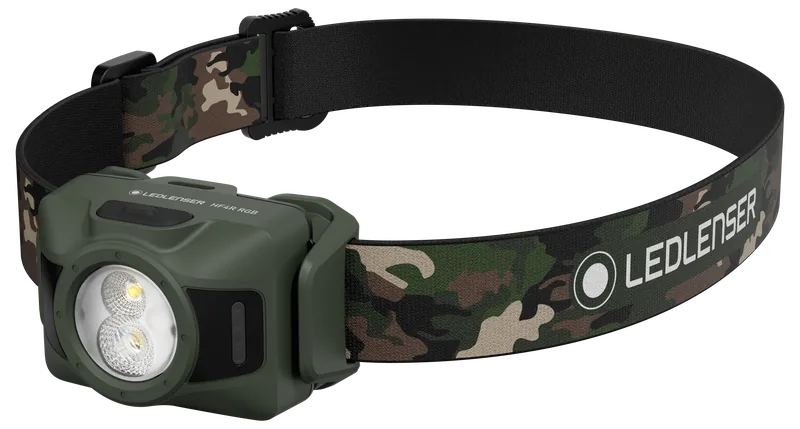 Ledlenser HF4R RGB headlamp in Camo