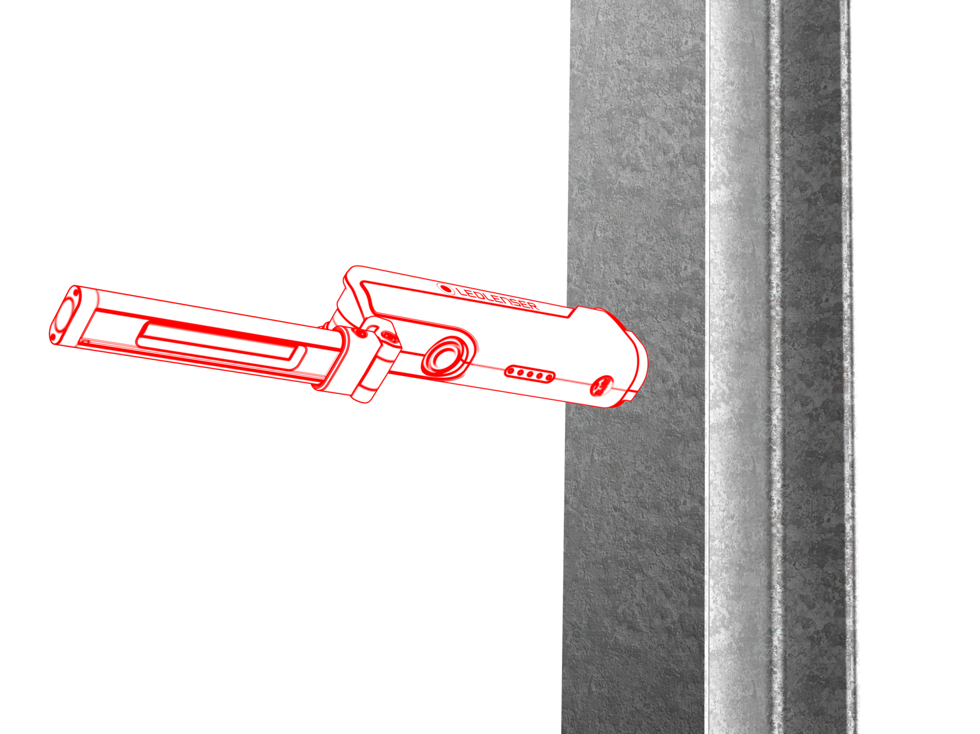 Ledlenser iW5R flex: Fold-out work light Ledlenser iW5R flex: Fold-out work light