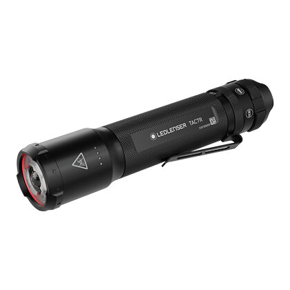 best rechargeable security guard flashlight AURA-R 360 LUMEN it ensures optimal visibility in any environment Police Security Flashlights Trac Tact