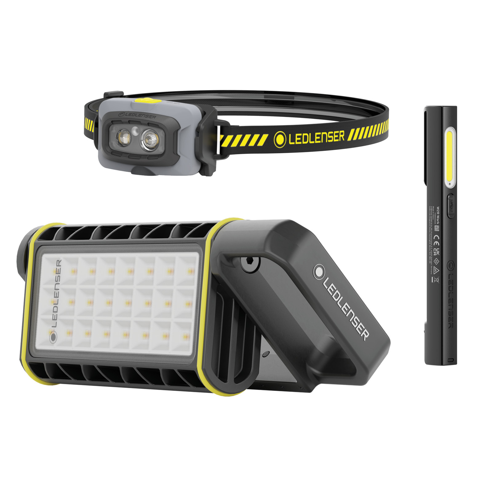 LEDLENSER HF4R WORK ヘッドランプ Ledlenser HF4R Work: Headlamp for work applications