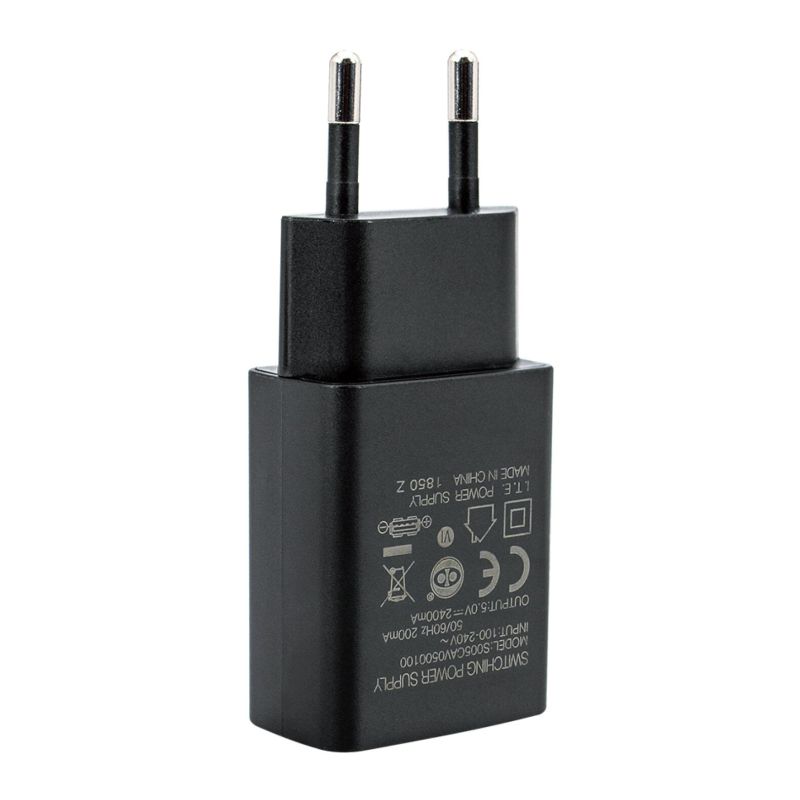 USB Adapter 2.4A | Sort | 502271